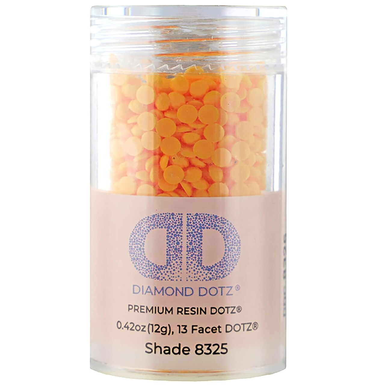 Diamond Dotz 2.8MM 12G Cylinder Marigold - Freestyle Diamond Painting Beads, Diamond Art Beads, Replacement Drills, Loose Gems for DIY Crafts and Art Projects